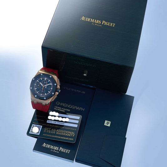 Audemars Piguet Royal Oak Offshore Ref. 26401RO.OO.A002CA.02 – Zustand „Sehr gut“ – Fullset