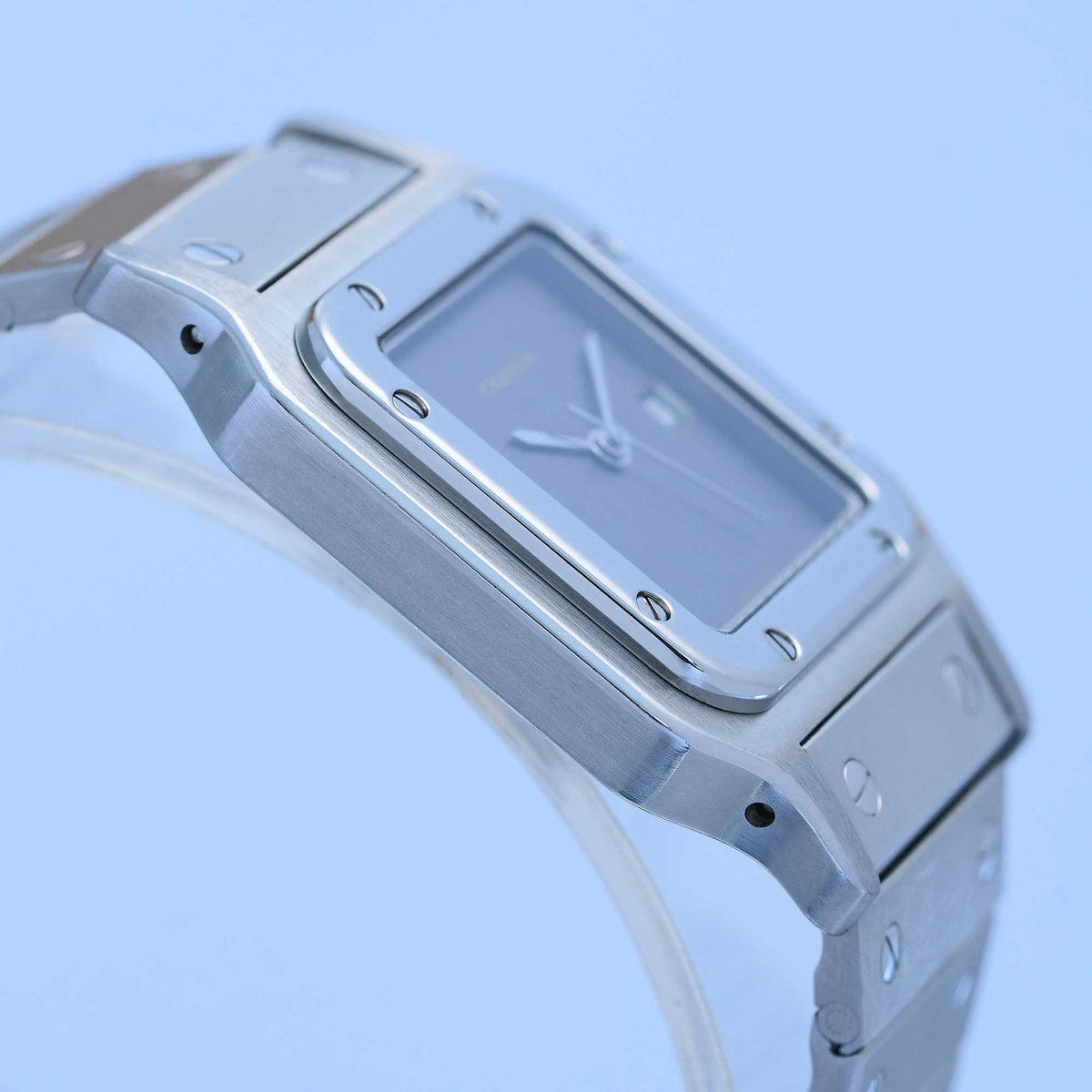 Cartier Santos Ref. 2960 - "Very good" condition - Fullset - Ghost service dial