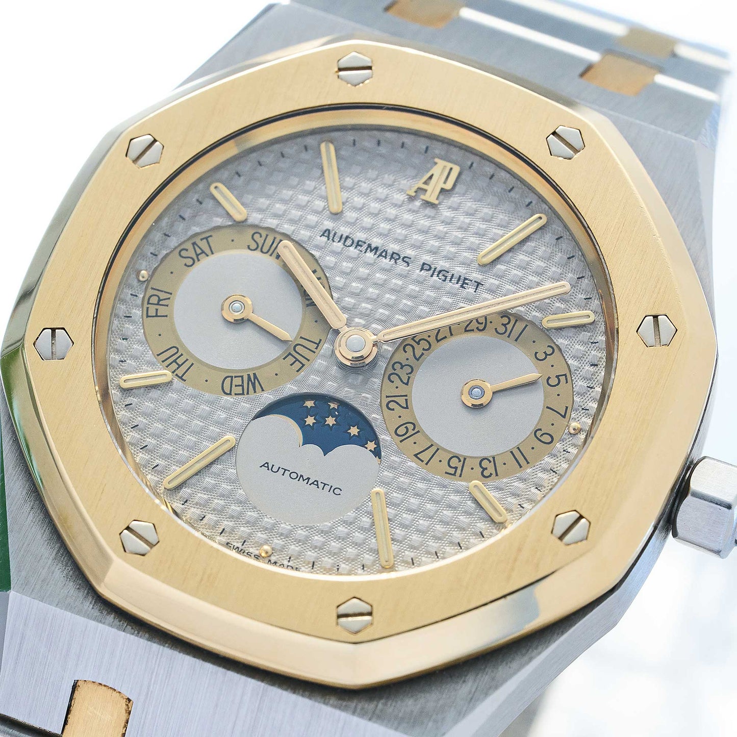Audemars Piguet Royal Oak Day-Date Ref. 25594SA - "Very good" condition - German first owner - Fullset