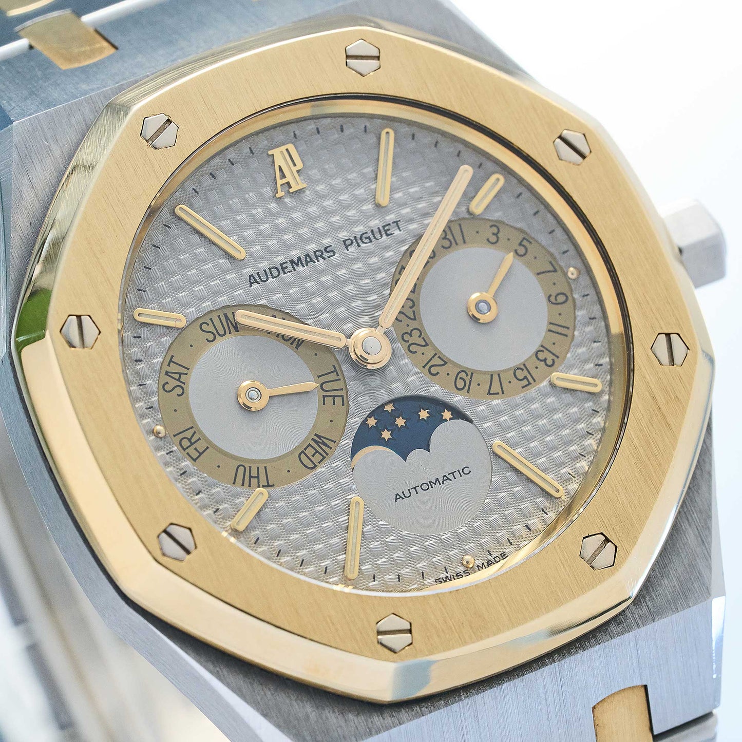 Audemars Piguet Royal Oak Day-Date Ref. 25594SA - "Very good" condition - German first owner - Fullset