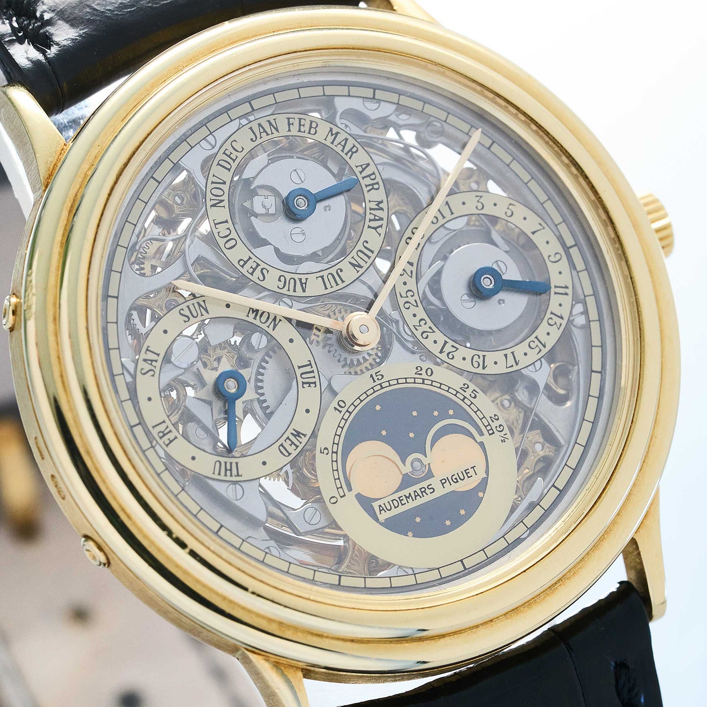 Audemars Piguet Quantieme Perpetual Calendar Skeleton Ref. 25558BA - "Very good" condtion - Extract from the archives