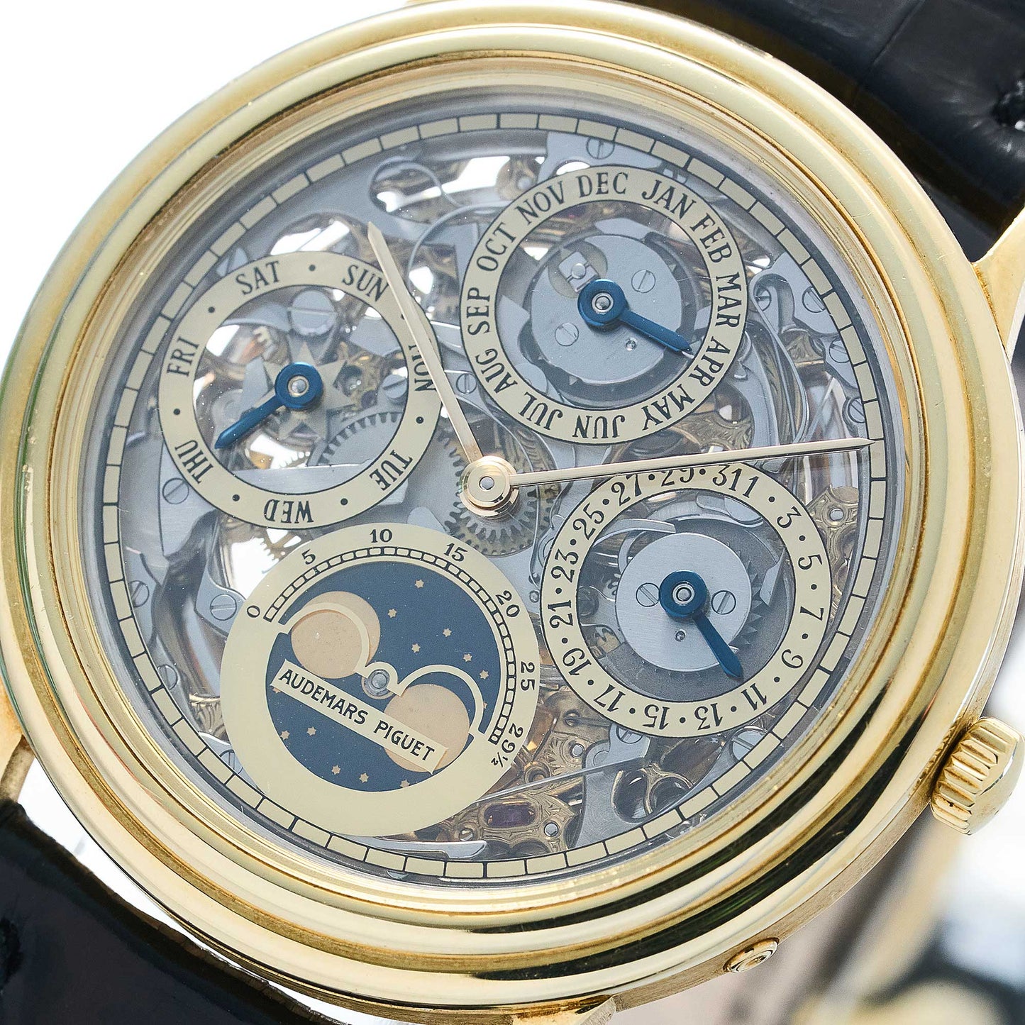 Audemars Piguet Quantieme Perpetual Calendar Skeleton Ref. 25558BA - "Very good" condtion - Extract from the archives