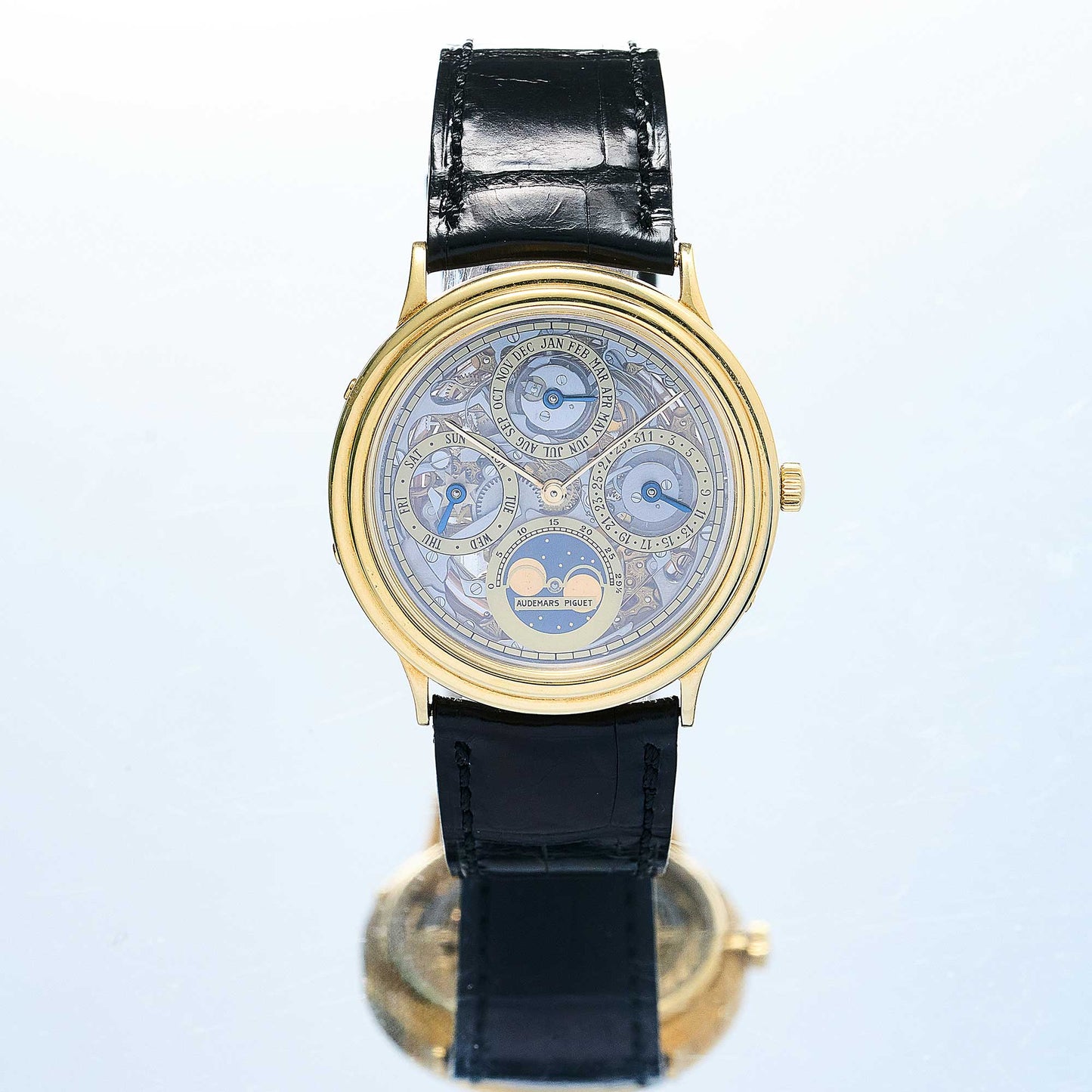 Audemars Piguet Quantieme Perpetual Calendar Skeleton Ref. 25558BA - "Very good" condtion - Extract from the archives