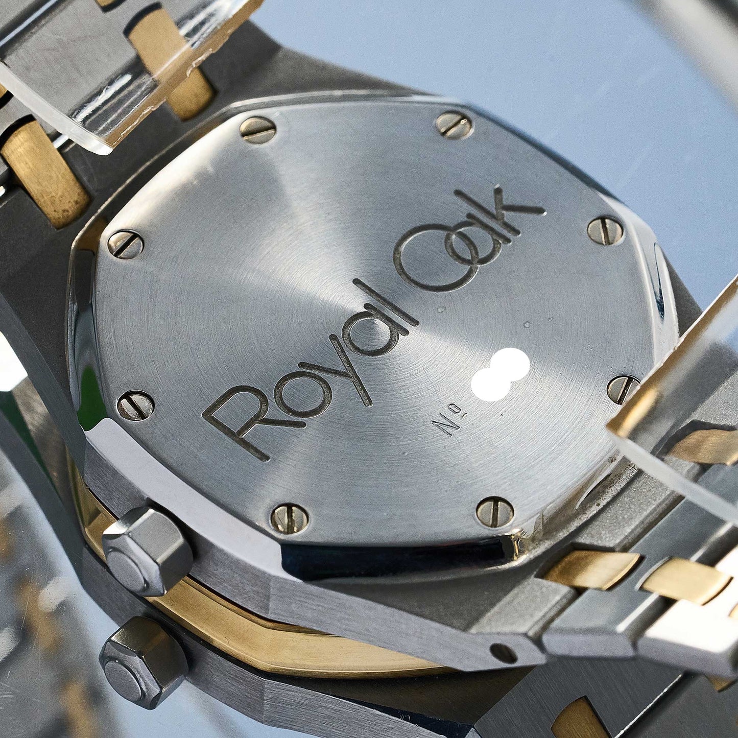 Audemars Piguet Royal Oak Day-Date Ref. 25594SA - "Very good" condition - German first owner - Fullset