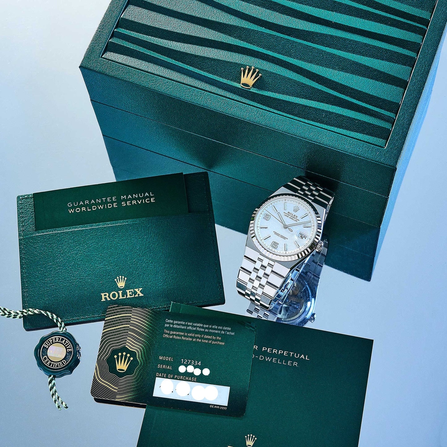 Rolex Land-Dweller 40 Ref. 127334 - "NEW / UNWORN" - First owner - Fullset
