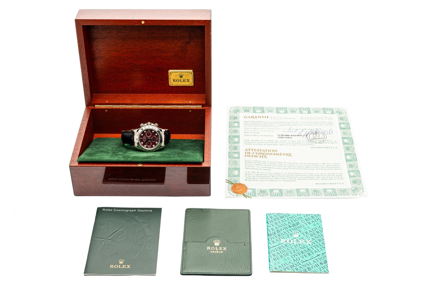 Rolex Daytona Ref. 116519 "Grossular" - "Very good" condition - Fullset