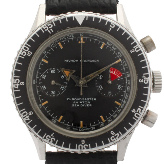 Nivada Grenchen Chronomaster Aviator Sea Diver Ref. 9989-8222 (85001) - "Very good" condition