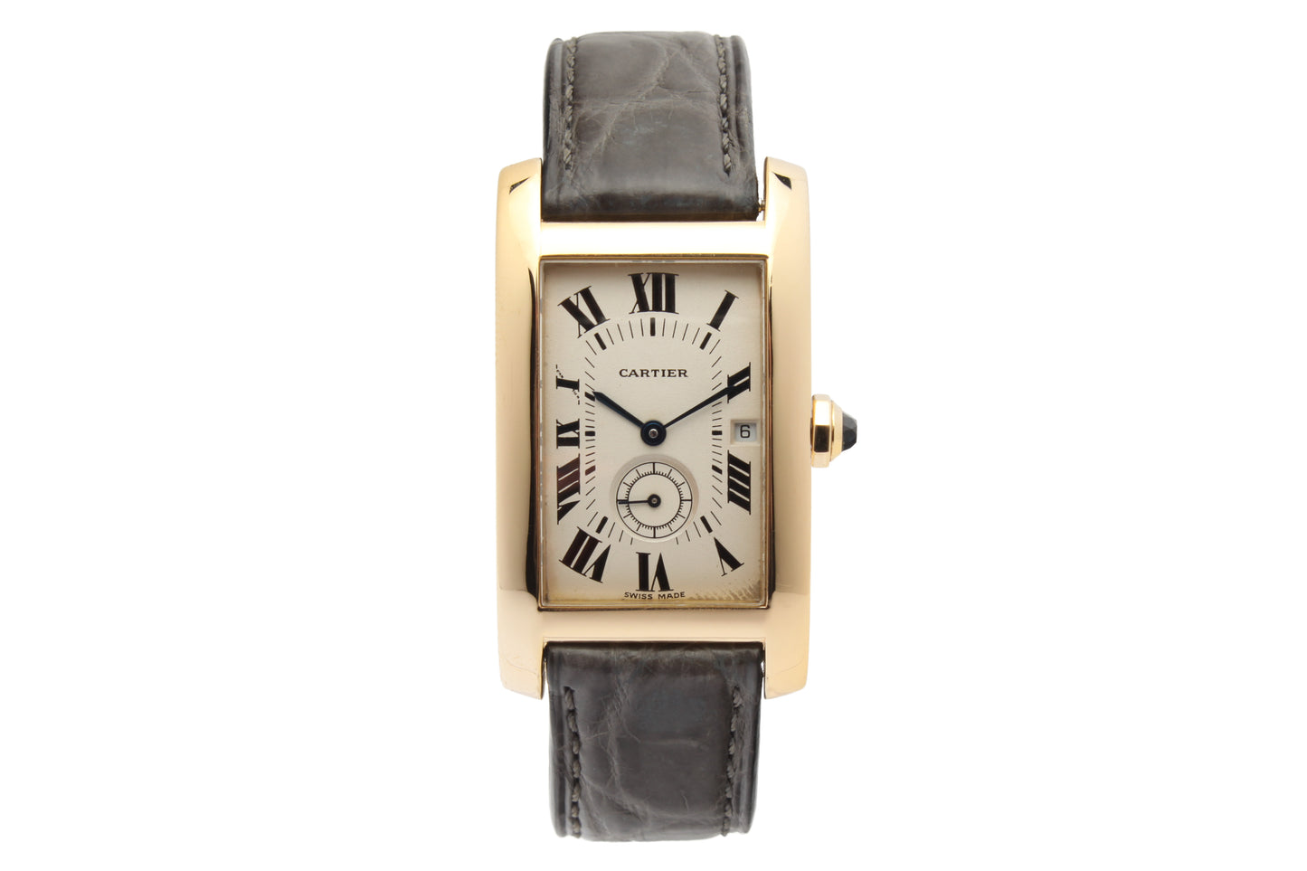 Cartier Tank Americaine Ref. 8012905 - "Very good" condition - Small spot on dial