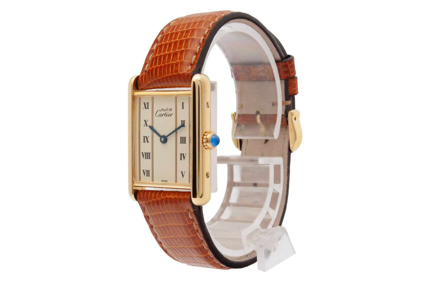 Cartier Tank Vermeil Ref. 590005 - "Very good" condition - New Battery