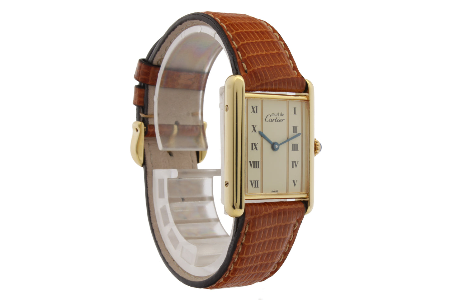 Cartier Tank Vermeil Ref. 590005 - "Very good" condition - New Battery