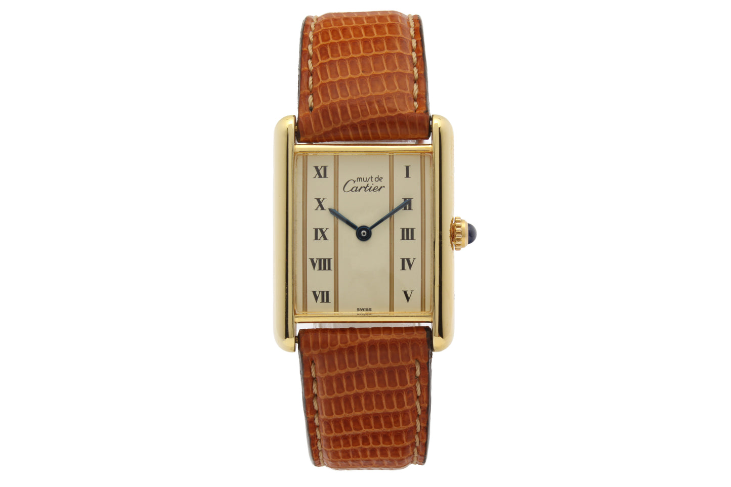 Cartier Tank Vermeil Ref. 590005 - "Very good" condition - New Battery