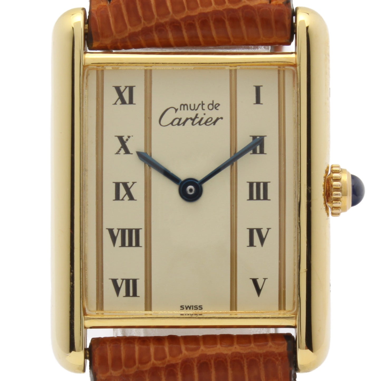 Cartier Tank Vermeil Ref. 590005 - "Very good" condition - New Battery