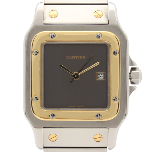 Cartier Santos Carree Ref. 2961 'Ghost Dial' - "Very good" condition - Service Dial