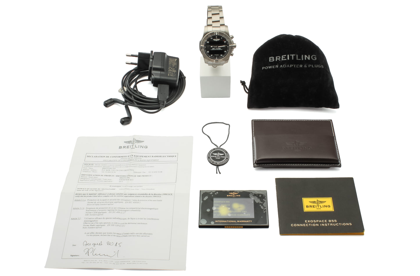 Breitling Exospace B55 Ref. EB5510H1 - "Very good" condition - Fullset
