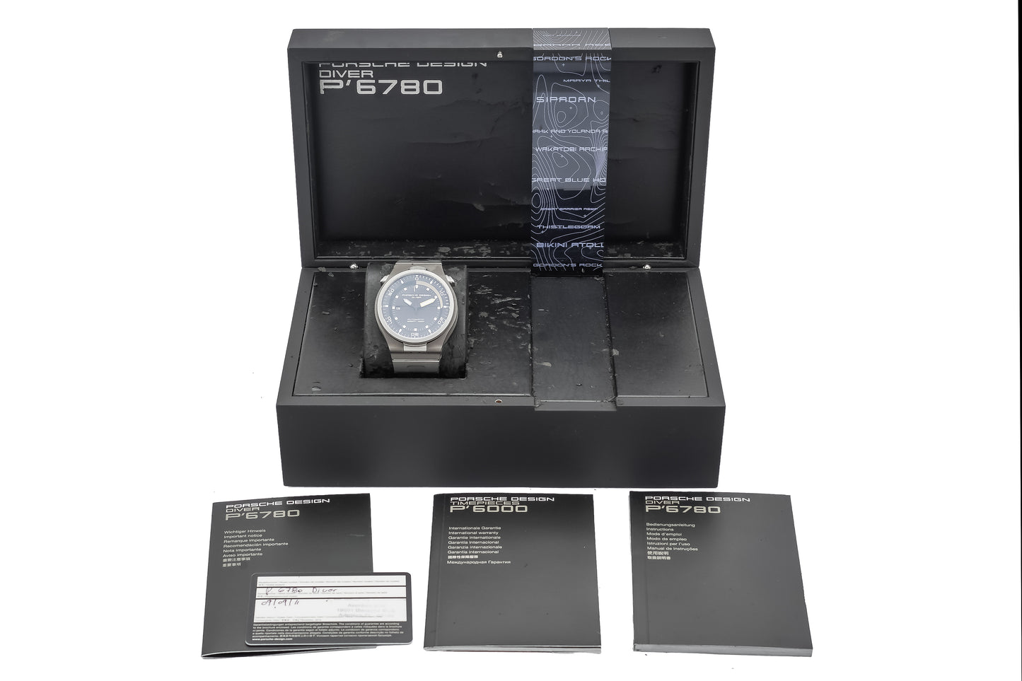 Porsche Design Diver Ref. 6780 - "Very good" condition - Fullset