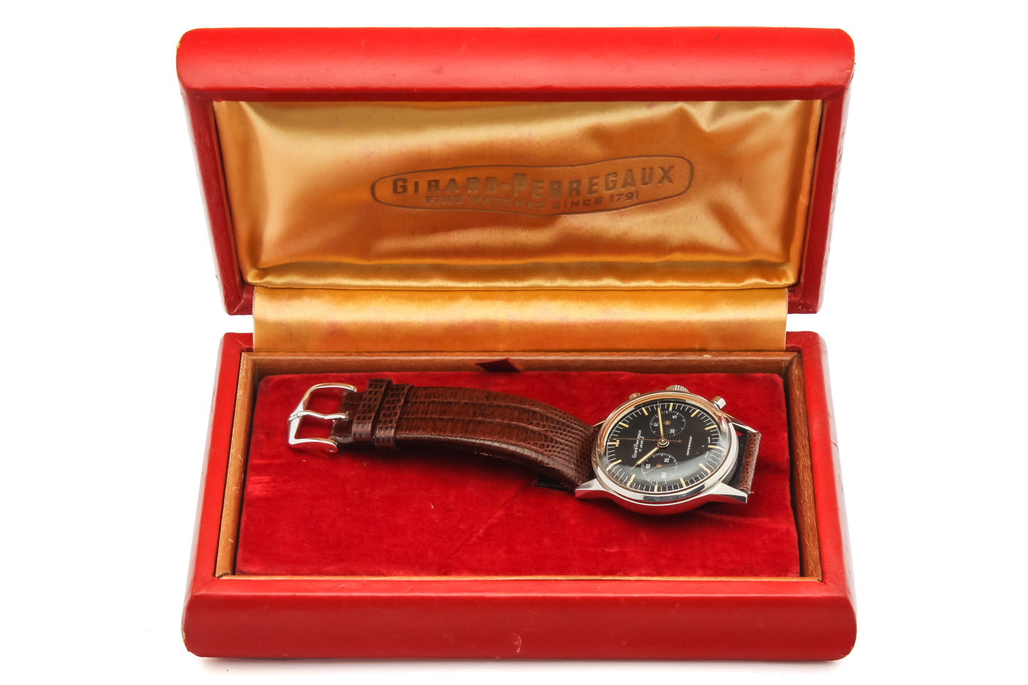 Girard Perregaux Chrono "Very good" condition - Very rare - Beautiful Patina