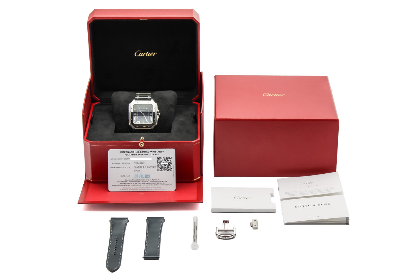 Cartier Santos Ref. WSSA0030 - "Very good" condition - Fullset