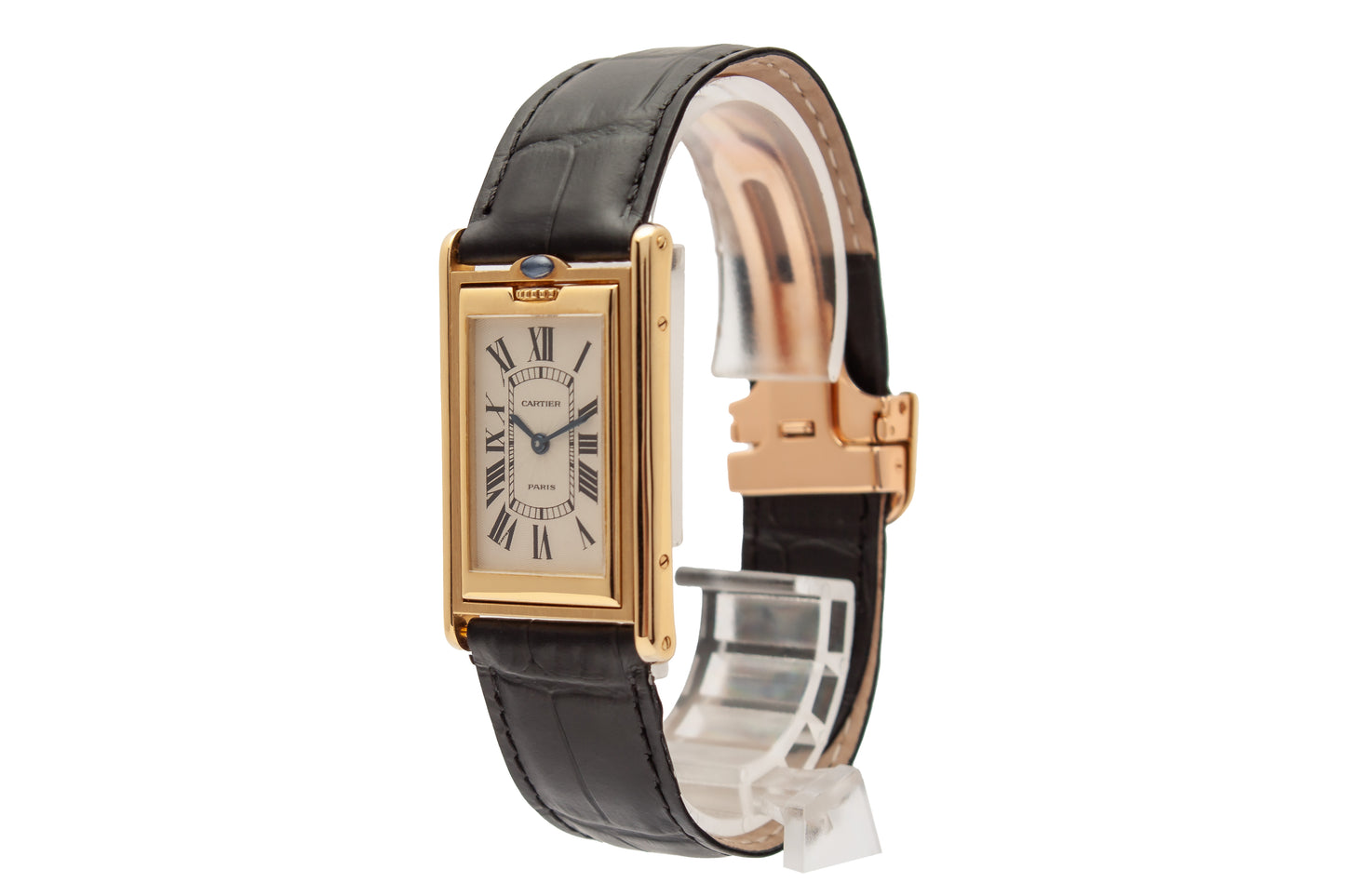 Cartier Basculante - "Very good" condition - Folding clasp