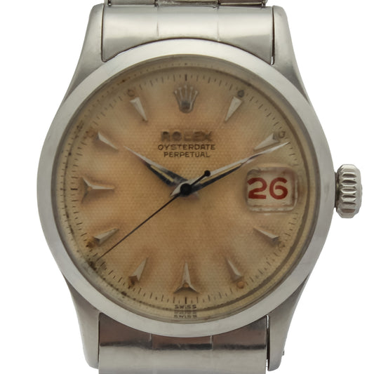 Rolex Oyster Perpetual Date Ref. 6518 - "Very good" condition - Beautiful patina