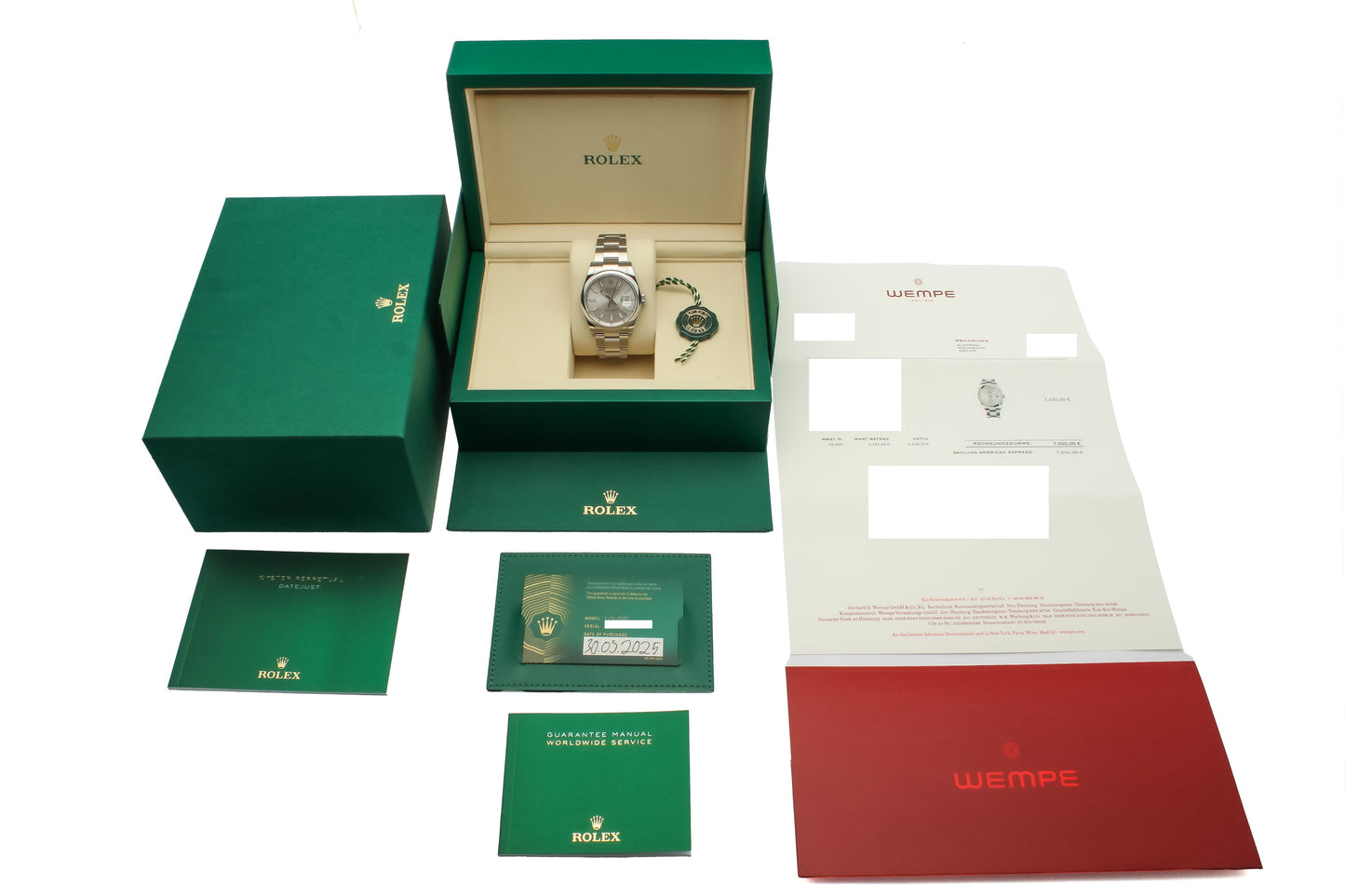 Rolex Datejust 36 Ref. 126200 - "NEW / UNWORN" - First owner - German first purchasing