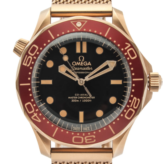 Omega Seamaster Diver 300 M Master Chronometer Gold Ref. 210.90.42.20.01.003 - "Very good" condition - First German owner - Fullset