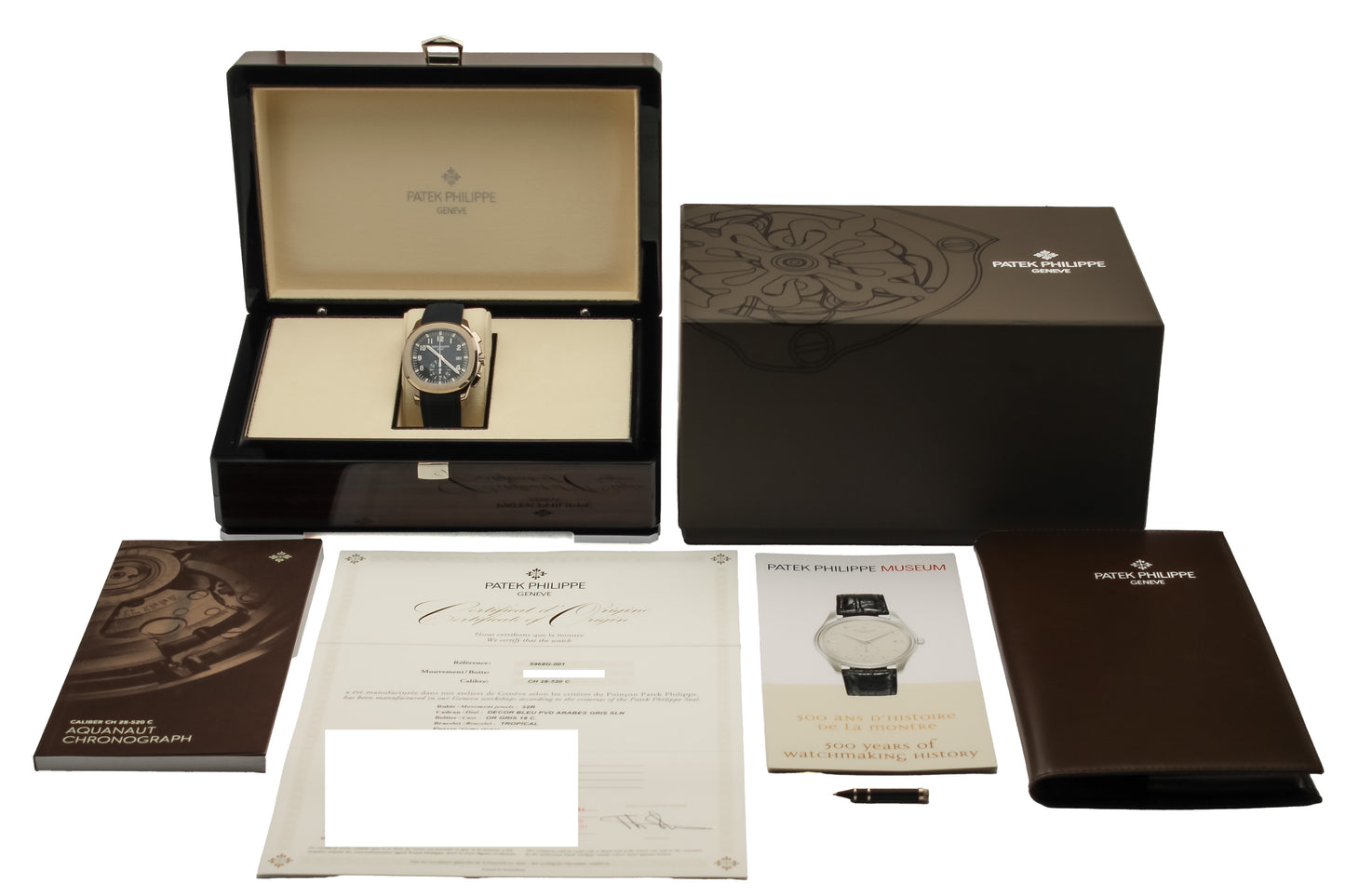 Patek Philippe Aquanaut Ref. 5968G-001 - "Like new" condition - German first owner - Fullset