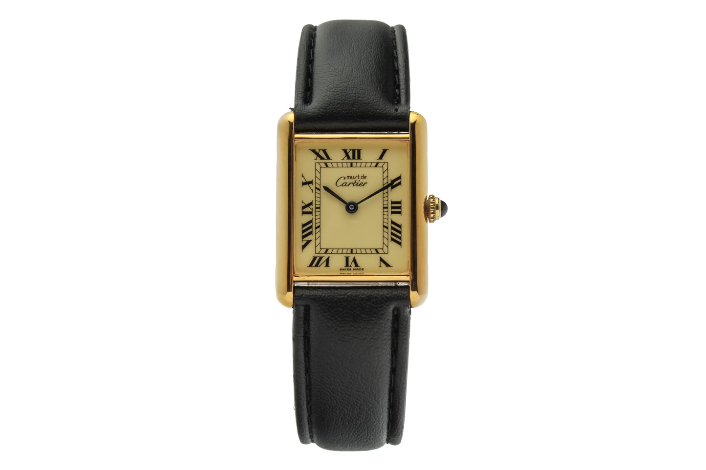 Cartier Tank Vermeil Ref. 590005 - "Very good" condition - German first owner - Papers