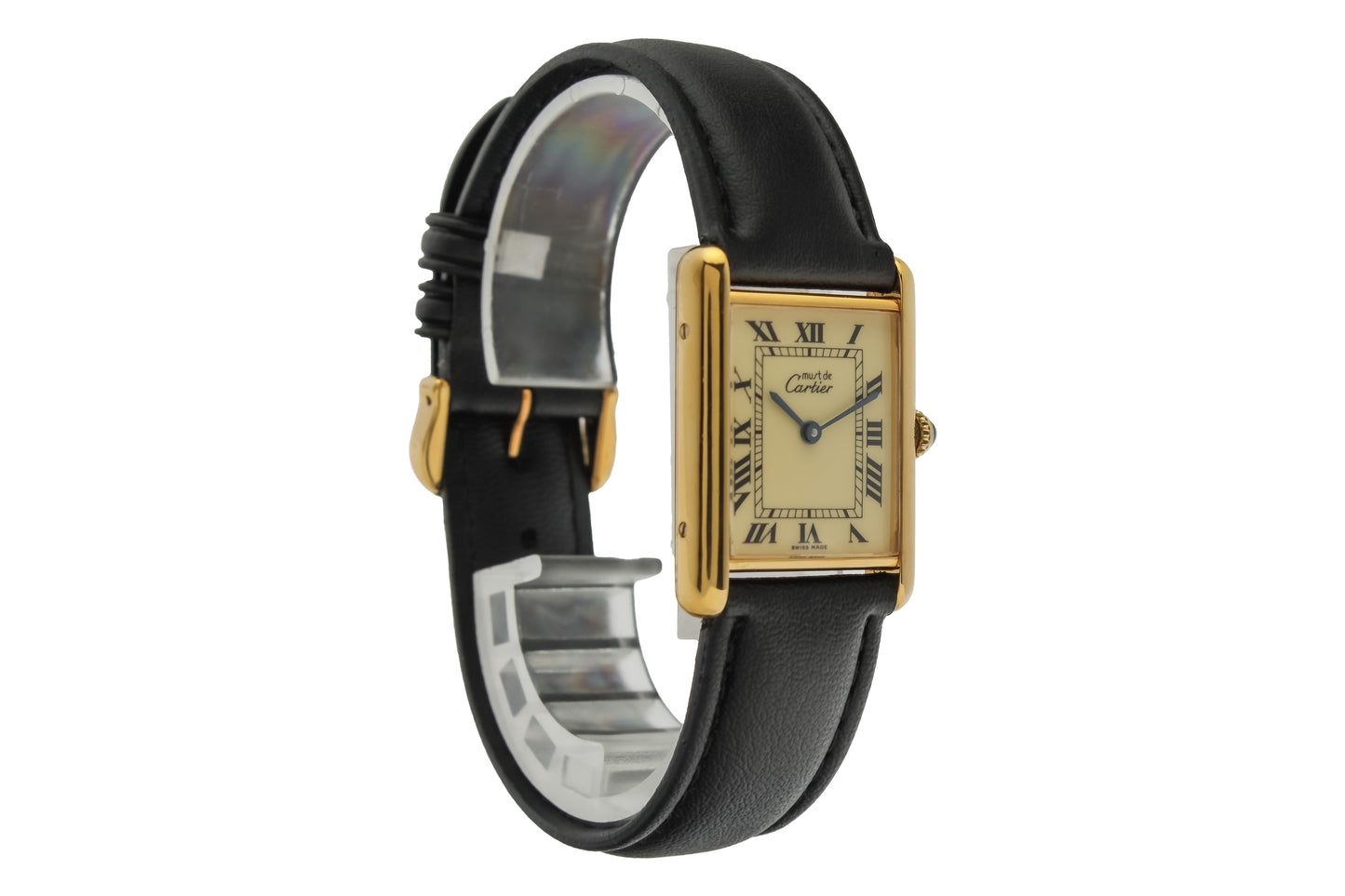 Cartier Tank Vermeil Ref. 590005 - "Very good" condition - German first owner - Papers