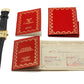 Cartier Tank Vermeil Ref. 590005 - "Very good" condition - German first owner - Papers