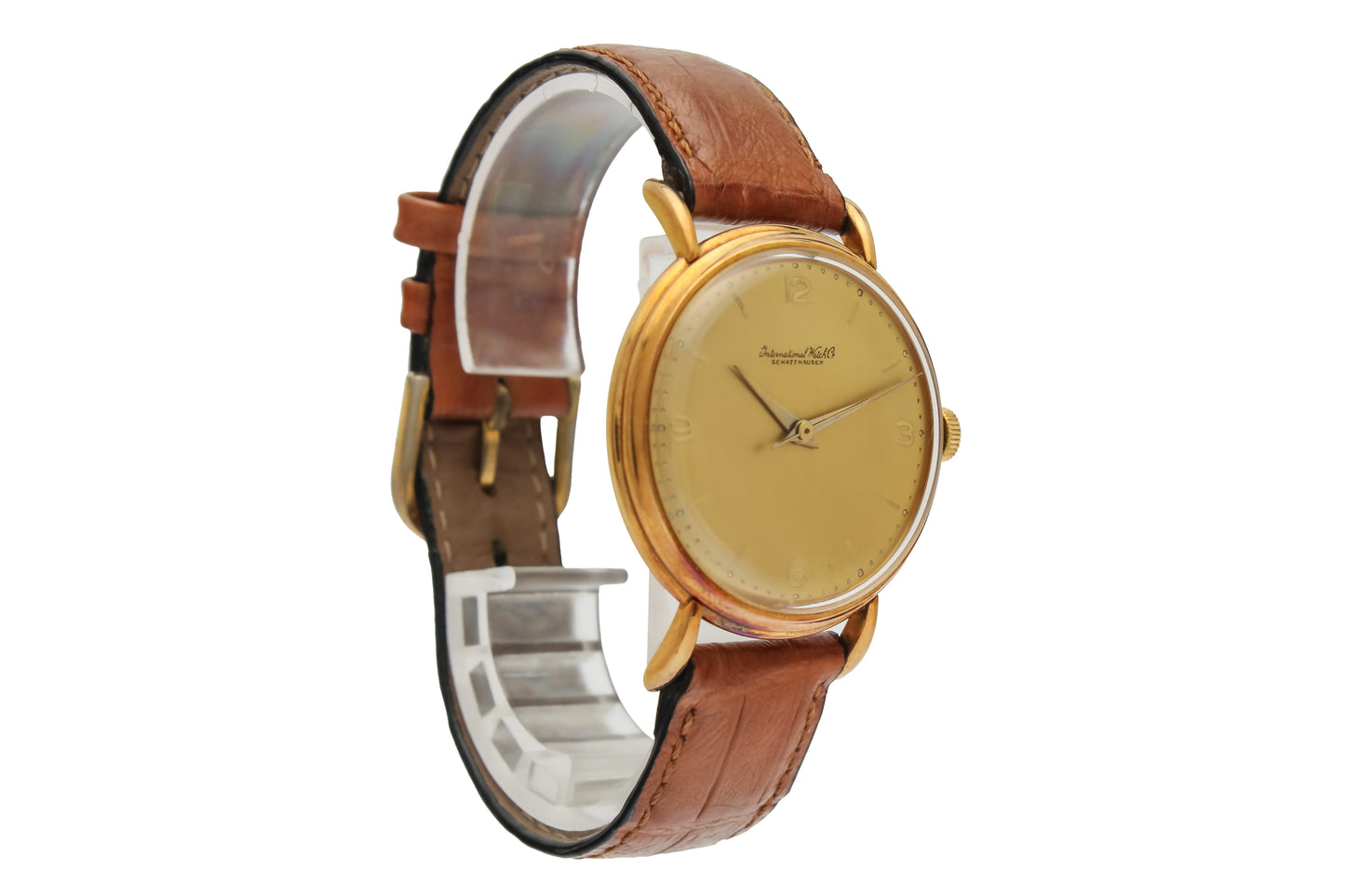 IWC 89 - "Very good" condition - Yellow Gold - Doree Dial