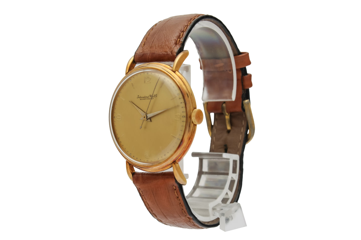 IWC 89 - "Very good" condition - Yellow Gold - Doree Dial