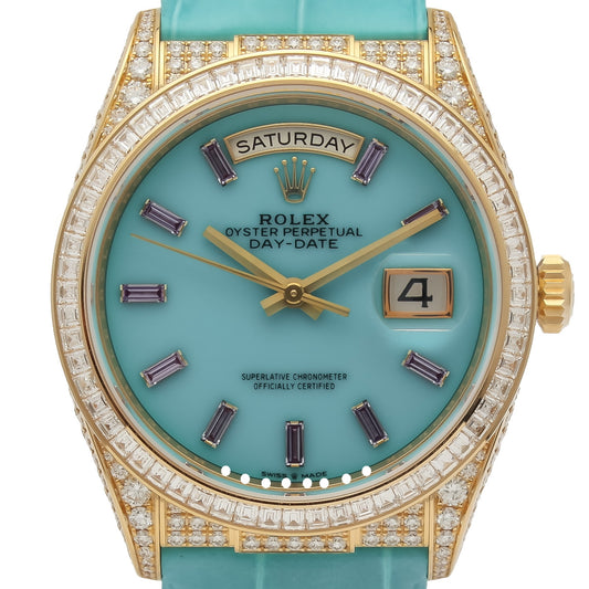 Rolex Day-Date Ref. 128458TBR - "NEW / UNWORN" - First german owner - Fullset