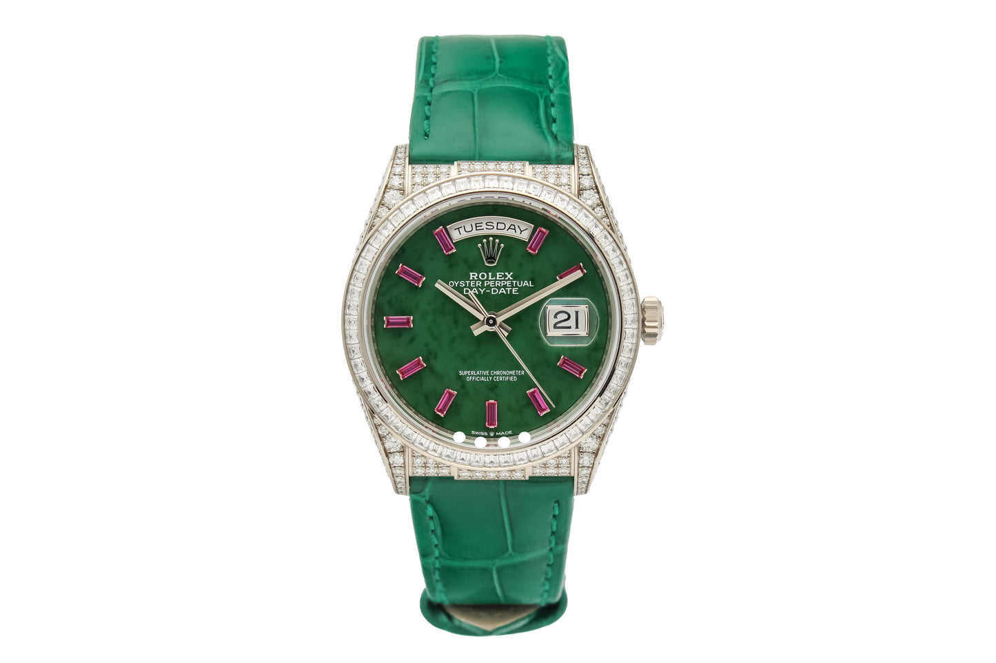 Rolex Day-Date Ref. 128459TBR - "NEW / UNWORN" - First german owner - Fullset