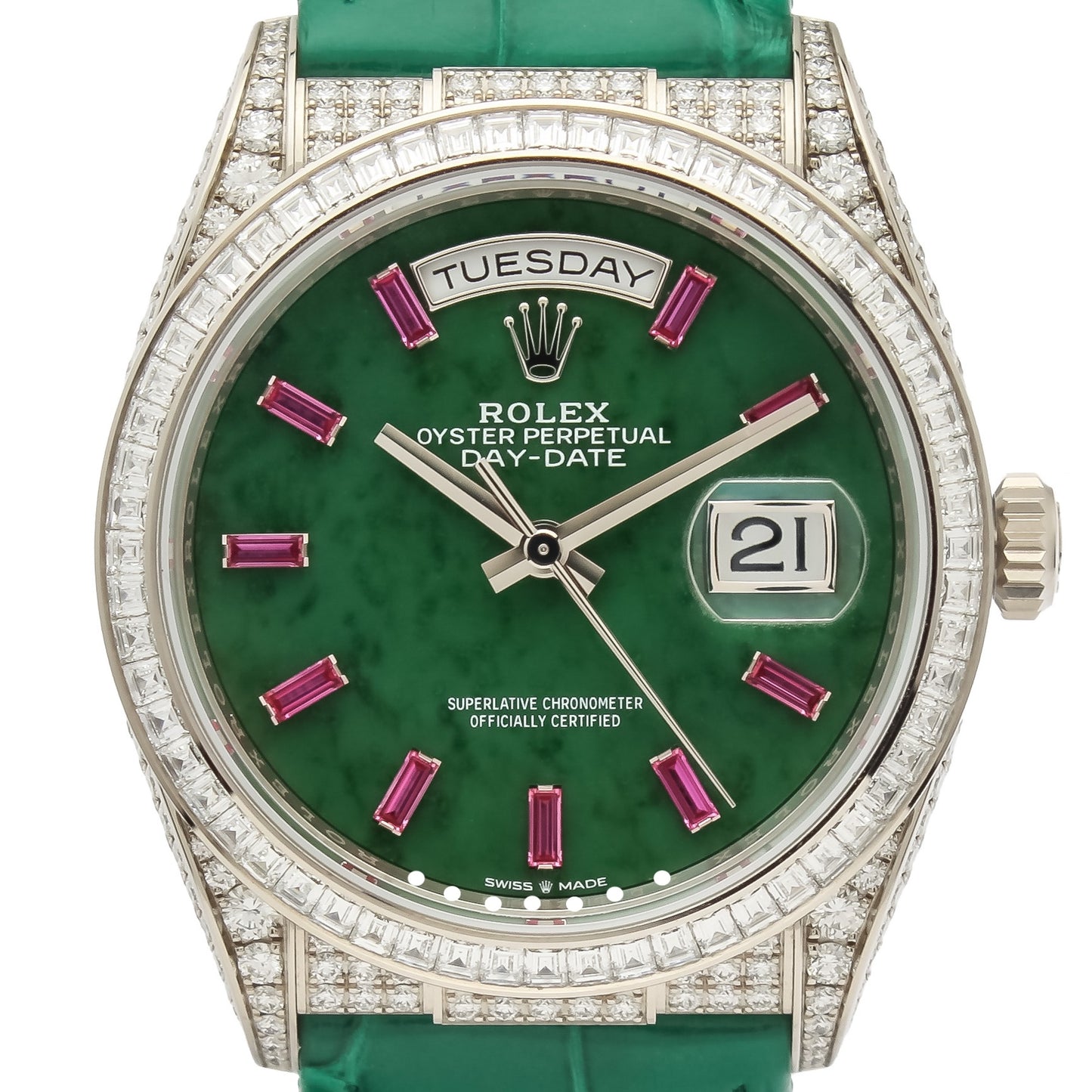 Rolex Day-Date Ref. 128459TBR - "NEW / UNWORN" - First german owner - Fullset