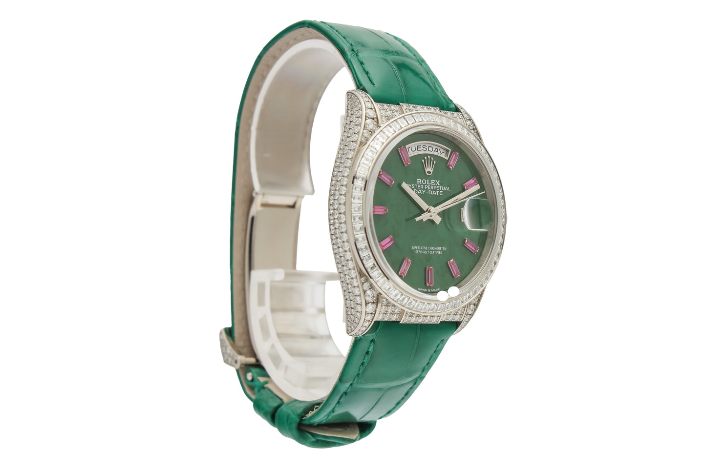 Rolex Day-Date Ref. 128459TBR - "NEW / UNWORN" - First german owner - Fullset