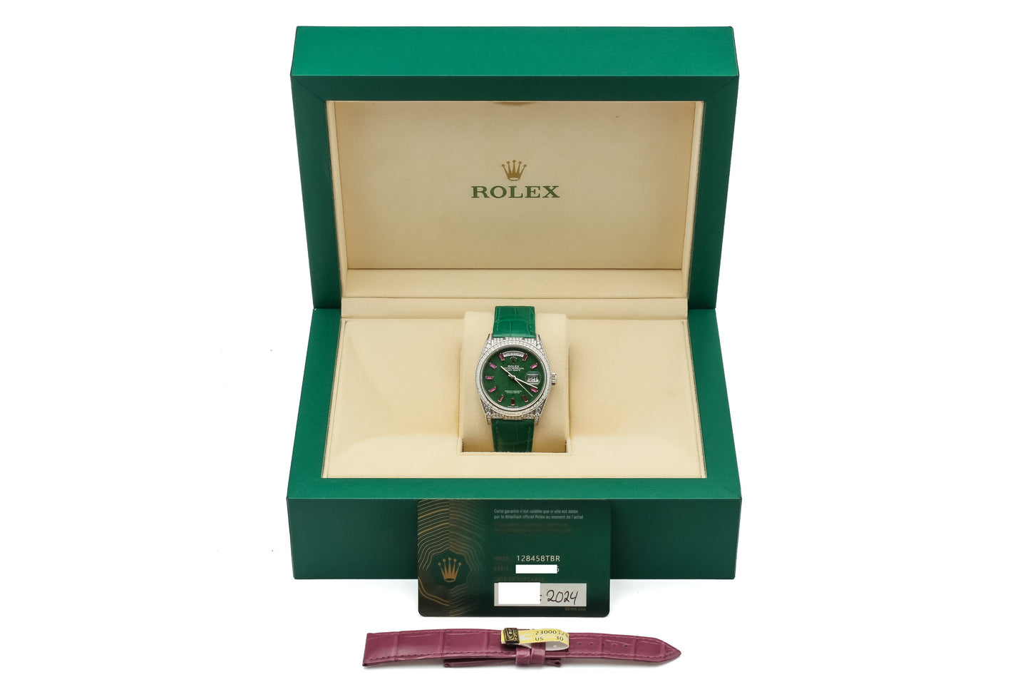 Rolex Day-Date Ref. 128459TBR - "NEW / UNWORN" - First german owner - Fullset