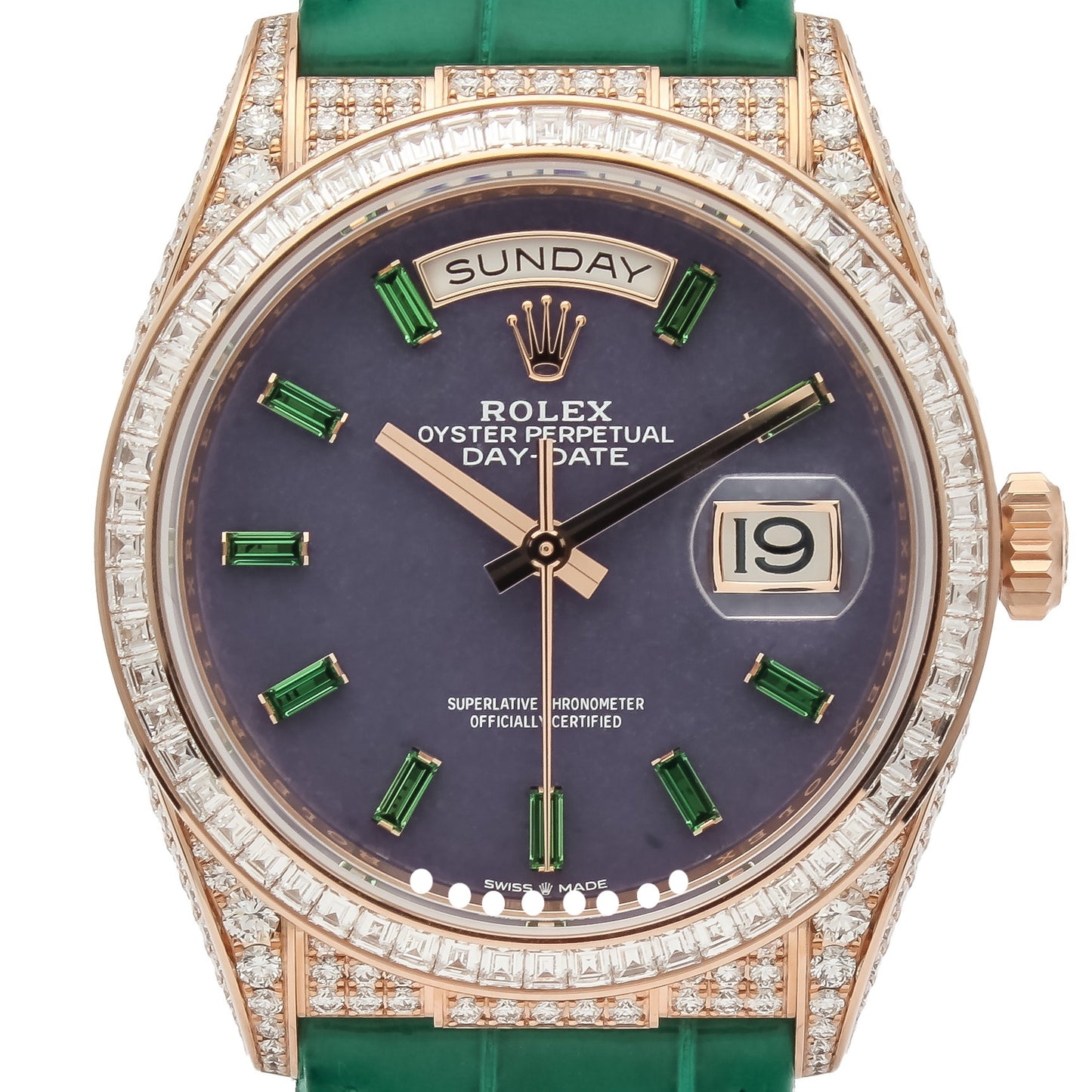 Rolex Day-Date Ref. 128458TBR - "NEW / UNWORN" - First german owner - Fullset