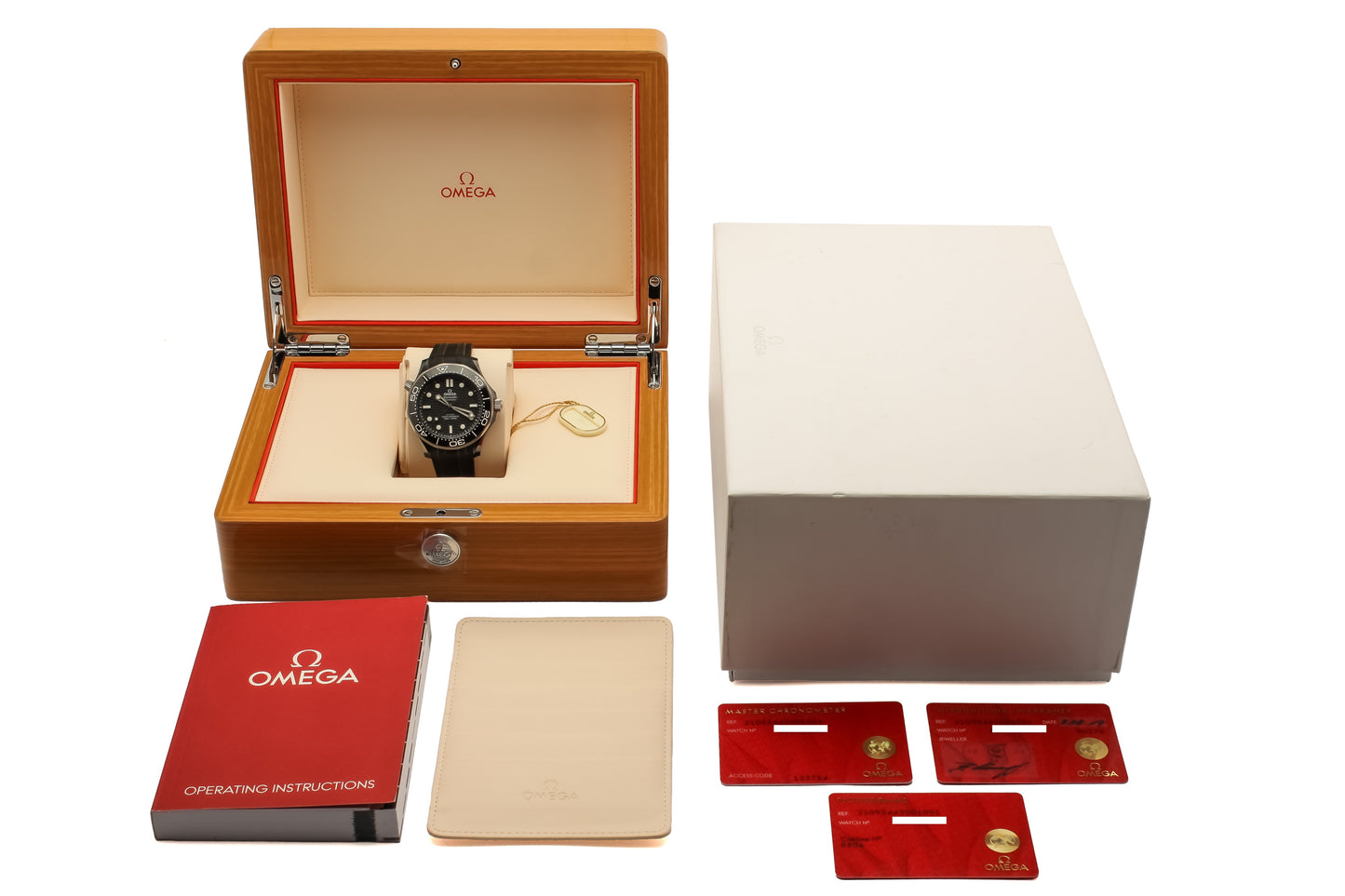 Omega Seamaster Diver 300 M Ref. 210.92.44.200.01.001 - "Very good" condition - Fullset - German first owner