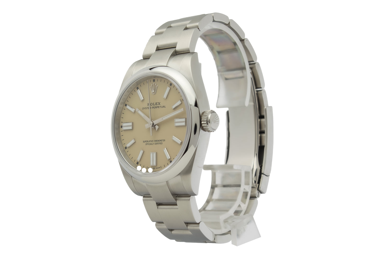 Rolex Oyster Perpetual Ref. 134300 - "NEW / UNWORN" - "Beige" dial - German first owner