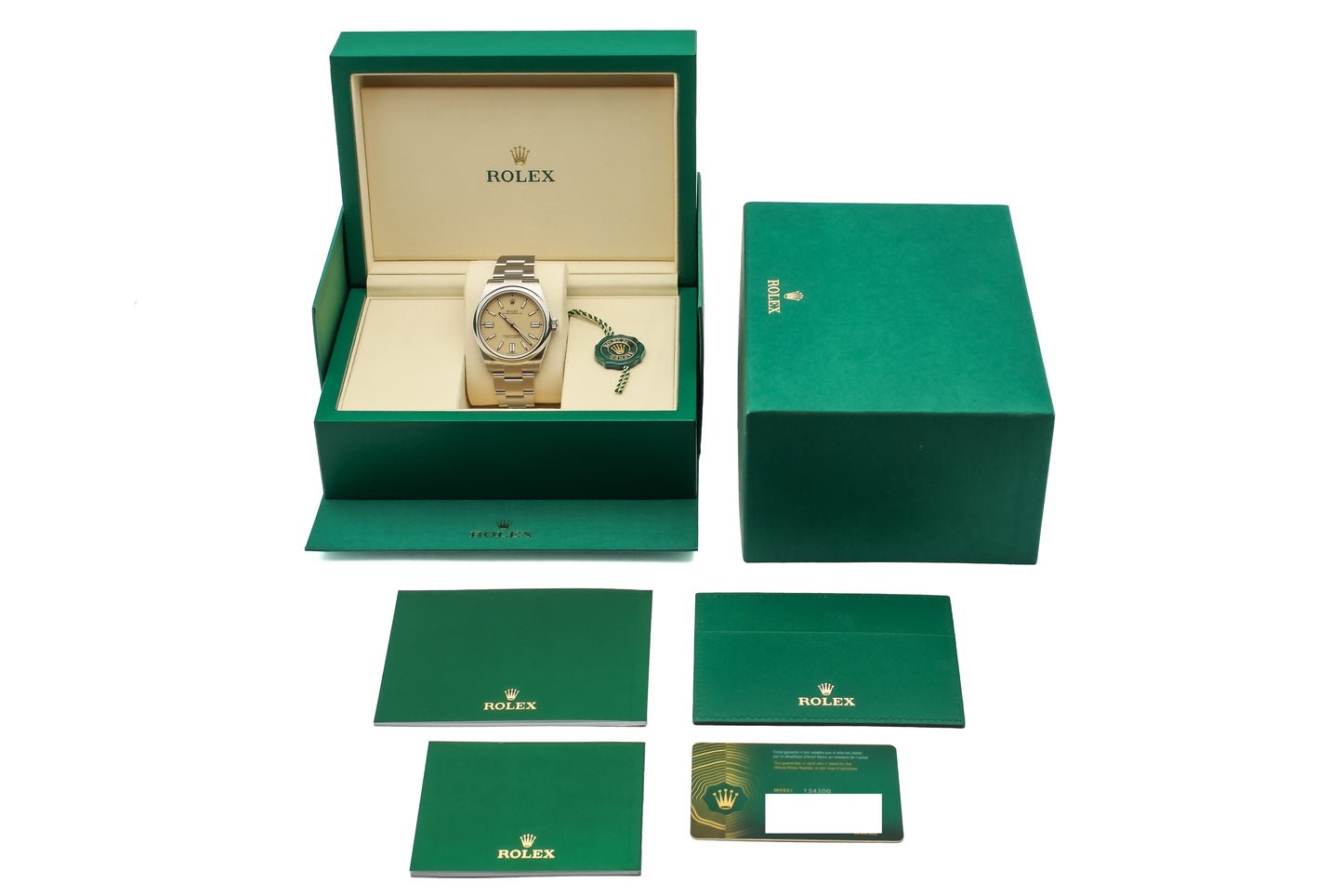 Rolex Oyster Perpetual Ref. 134300 - "NEW / UNWORN" - "Beige" dial - German first owner