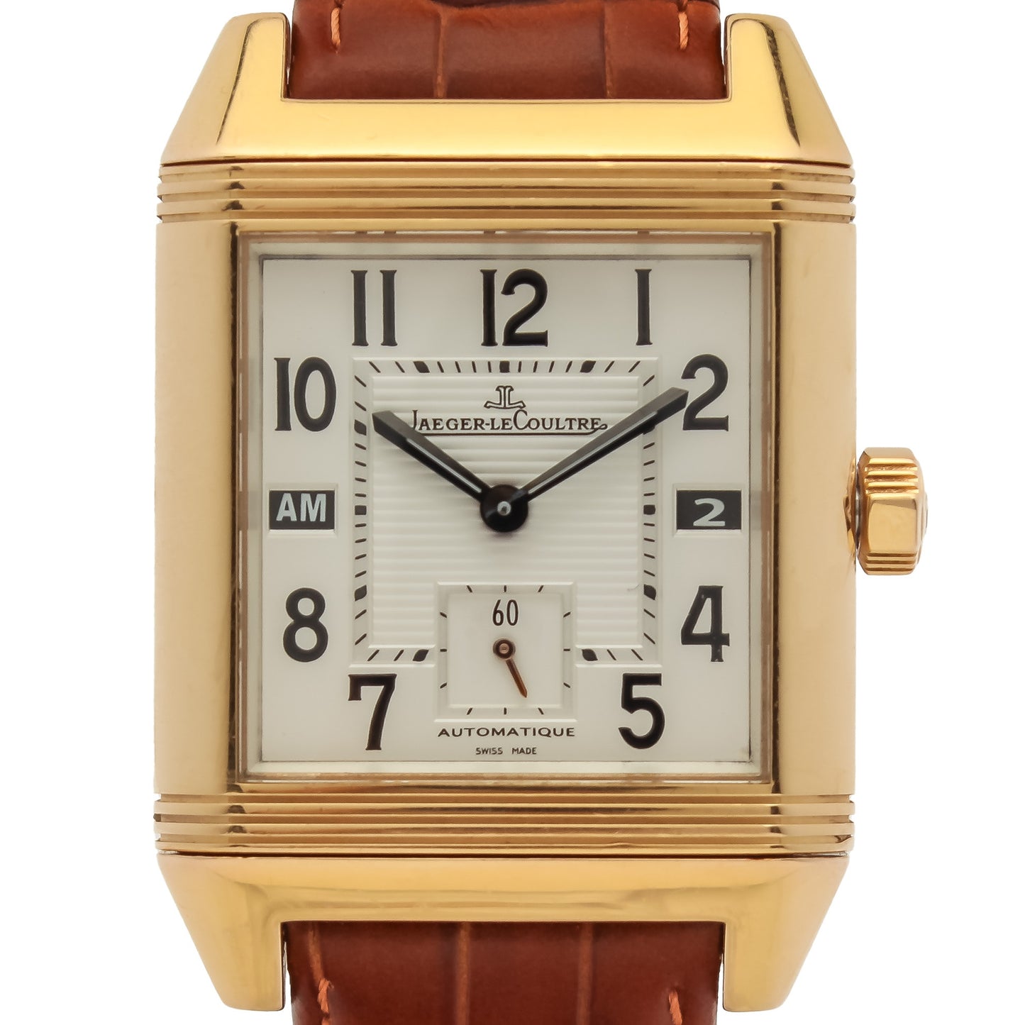 Jaeger-LeCoultre Reverso Squadra Hometime 18k Ref. 230.2.77 - "Very good" condition - Watch only