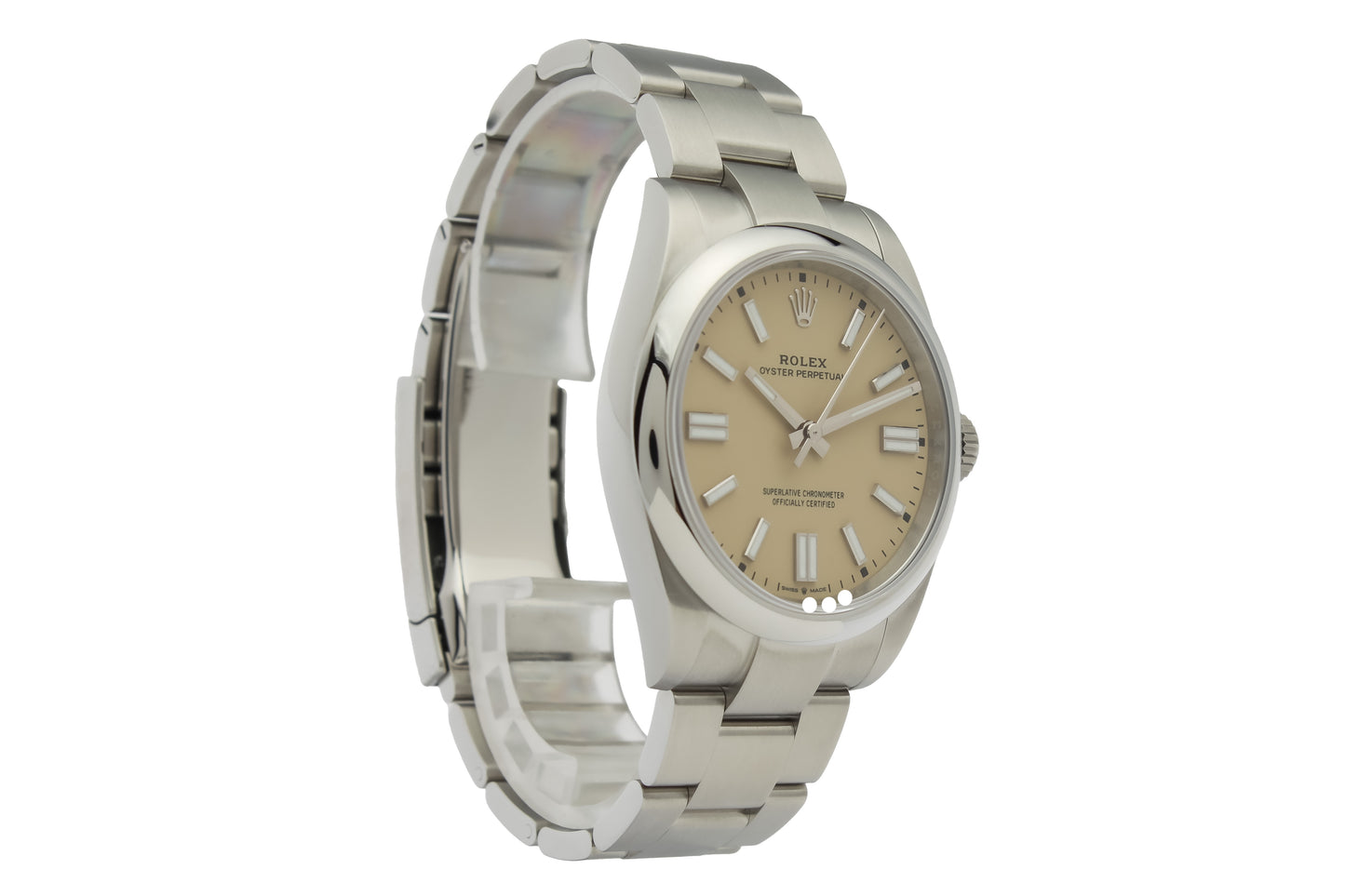 Rolex Oyster Perpetual Ref. 134300 - "NEW / UNWORN" - "Beige" dial - German first owner