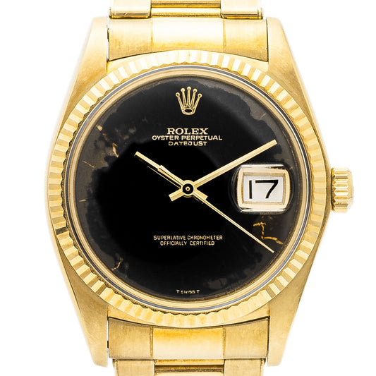 Rolex Datejust 1601 Obsidian Dial