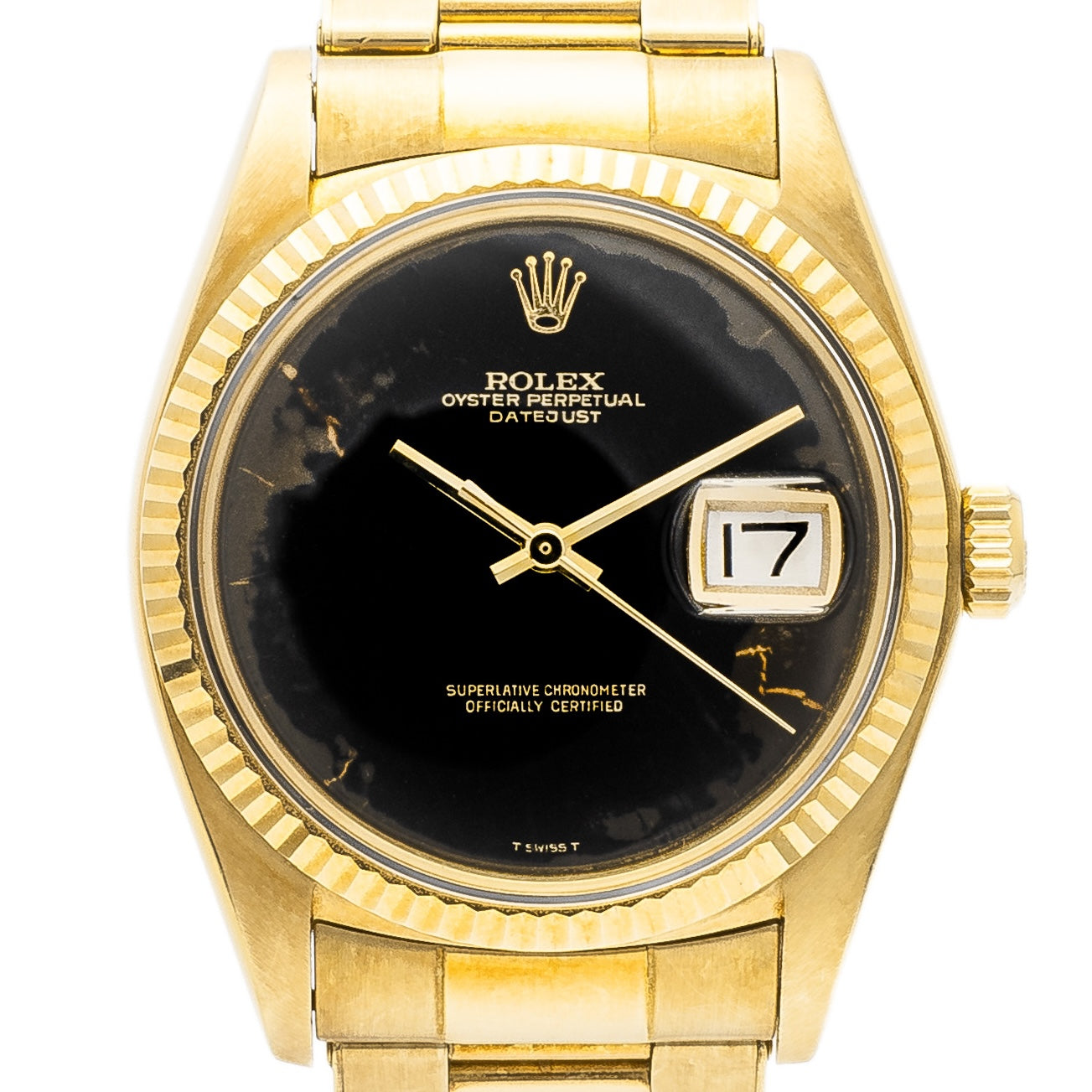 Rolex Datejust 1601 Obsidian Dial