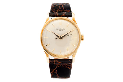 Patek Philippe Calatrava Ref. 570 - rare - beautiful patina - extract of the archives