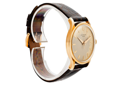 Patek Philippe Calatrava Ref. 570 - rare - beautiful patina - extract of the archives