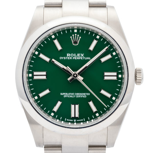 Rolex Oyster Perpetual 41 Ref. 124300 - "Very good" condition - Fullset