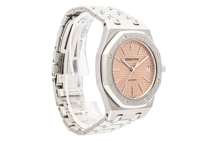 Audemars Piguet Royal Oak 14790ST - Full Set - Salmon Dial - rare - very good condition