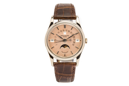 Patek Philippe Perpetual Calendar Retrograde Salmon Dial Ref. 5050