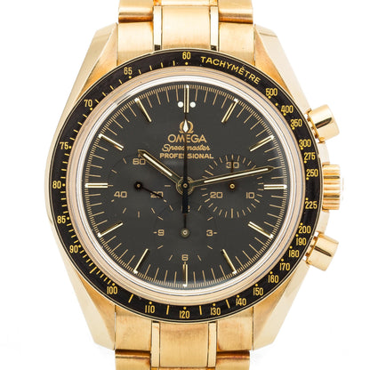 Omega Speedmaster Professional Moonwatch 18K Yellow Gold Ref. 3195.50.00